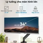 Giá treo, giá đỡ arm màn hình máy tính E-Dra EMA7302