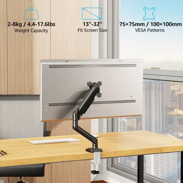 Giá treo, giá đỡ arm màn hình máy tính E-Dra EMA7303