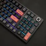 Bàn phím máy tính gaming cơ có dây Asestek AK98 black grey