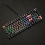 Bàn phím máy tính gaming cơ có dây Asestek AK98 black grey