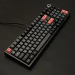 Bàn phím máy tính gaming cơ có dây Asestek AK98 black grey