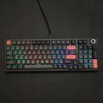 Bàn phím máy tính gaming cơ có dây Asestek AK98 black grey