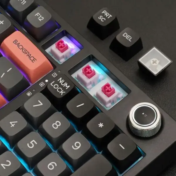 Bàn phím máy tính gaming cơ có dây Asestek AK98 grey black