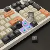 Bàn phím máy tính gaming cơ có dây Asestek AK98 grey white