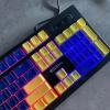 Bàn phím máy tính cơ gaming có dây E-Dra EK302 Yellow Blue