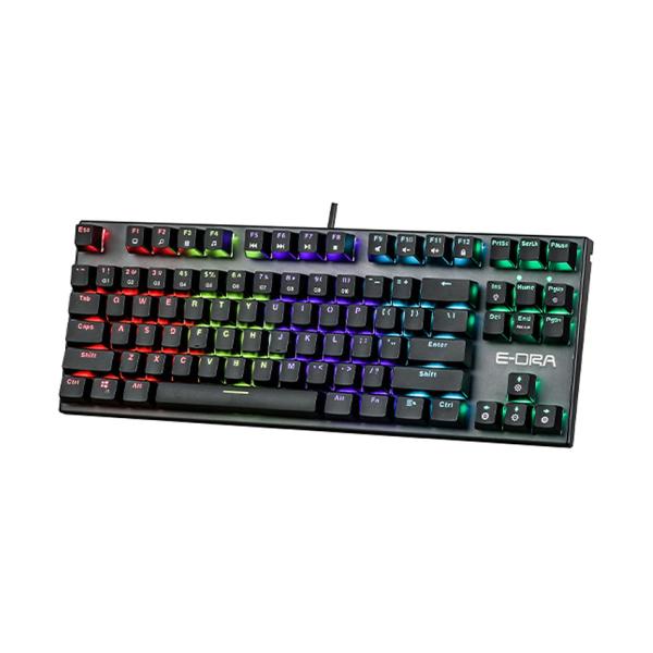 Bàn phím máy tính cơ gaming có dây E-Dra EK3087 V2 Black