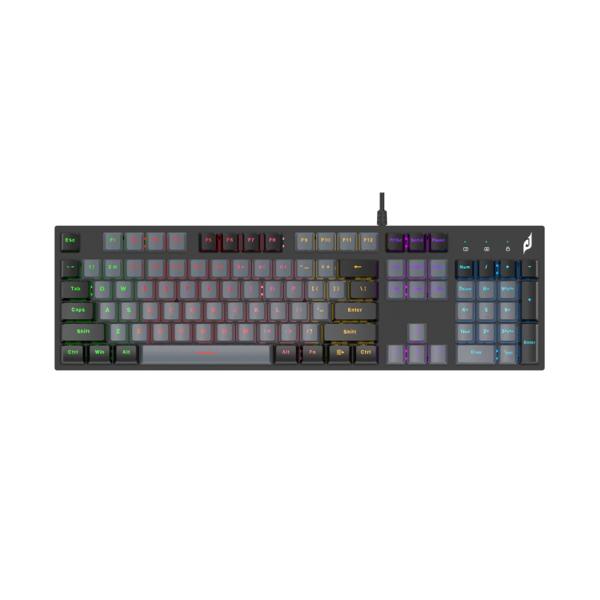 Bàn phím máy tính cơ gaming có dây E-Dra EK315X Black Gray