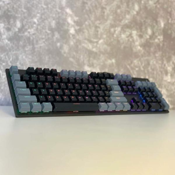 Bàn phím máy tính cơ gaming có dây E-Dra EK315X Gray Black