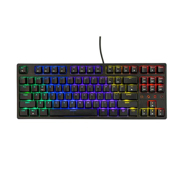 Bàn phím máy tính cơ gaming có dây E-Dra EK3287 Black