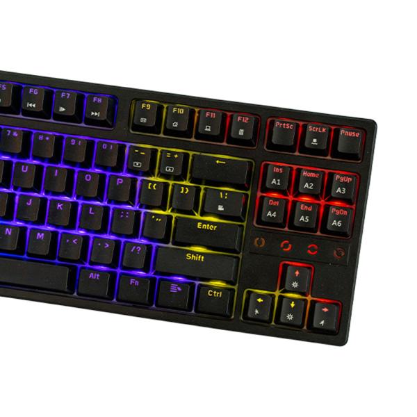 Bàn phím máy tính cơ gaming có dây E-Dra EK3287 Black