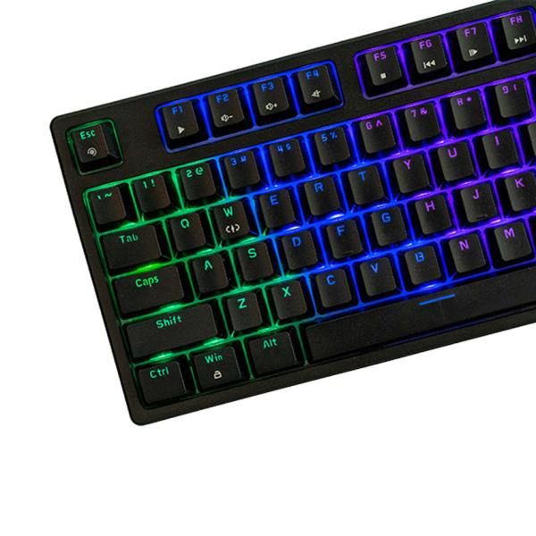 Bàn phím máy tính cơ gaming có dây E-Dra EK3287 Black