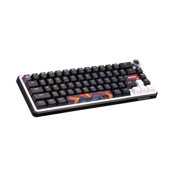 Bàn phím máy tính cơ gaming không dây E-Dra EK368S Tri-Mode