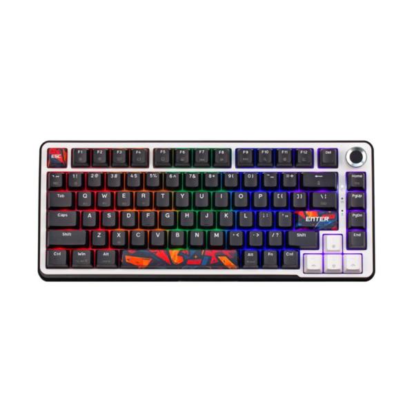 Bàn phím máy tính cơ gaming không dây E-Dra EK375S Tri-Mode