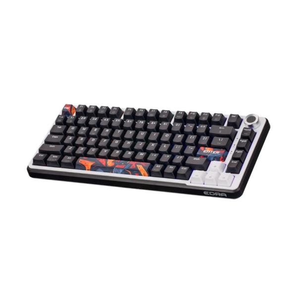 Bàn phím máy tính cơ gaming không dây E-Dra EK375S Tri-Mode