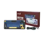 Bàn phím máy tính cơ gaming không dây E-Dra EK375W Black
