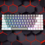 Bàn phím máy tính cơ gaming không dây E-Dra EK384 Triple Mode Alpha