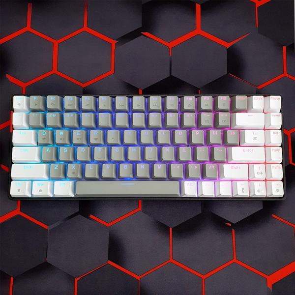 Bàn phím máy tính cơ gaming không dây E-Dra EK384 Triple Mode Alpha
