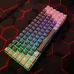 Bàn phím máy tính cơ gaming không dây E-Dra EK384 Triple Mode Alpha