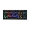 Bàn phím máy tính cơ gaming có dây E-Dra EK387 Black