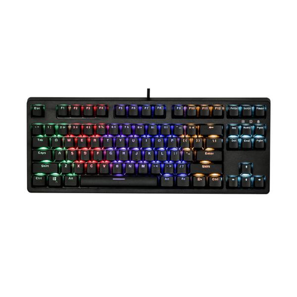 Bàn phím máy tính cơ gaming có dây E-Dra EK387 Black