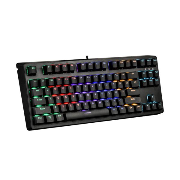 Bàn phím máy tính cơ gaming có dây E-Dra EK387 Black