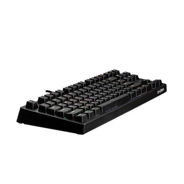 Bàn phím máy tính cơ gaming có dây E-Dra EK387 Black