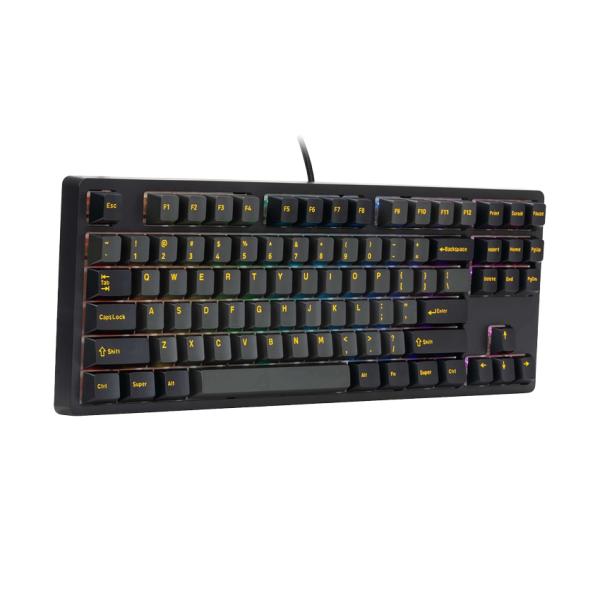 Bàn phím máy tính cơ gaming có dây E-Dra EK387FL Polar Night