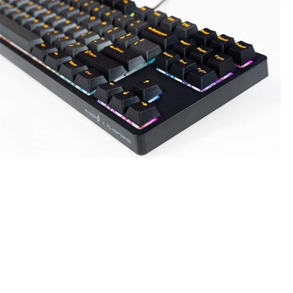 Bàn phím máy tính cơ gaming có dây E-Dra EK387FL Polar Night