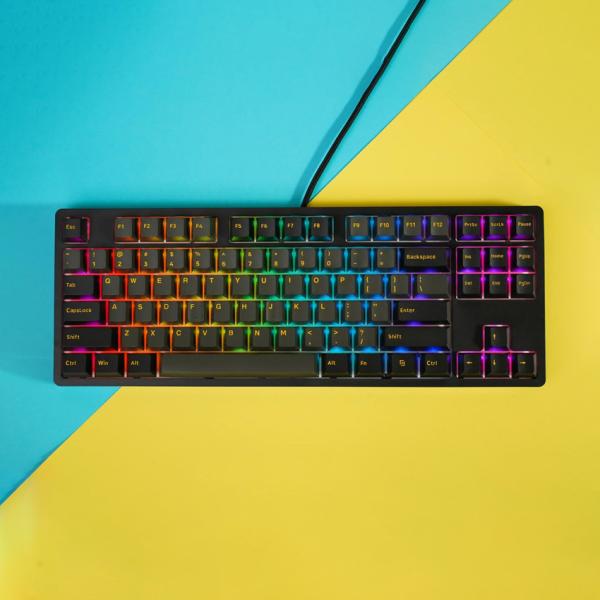 Bàn phím máy tính cơ gaming có dây E-Dra EK387FL Polar Night