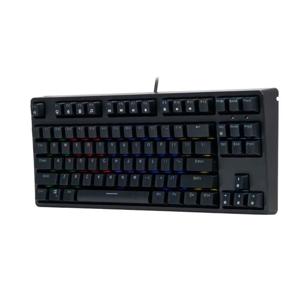 Bàn phím máy tính cơ gaming có dây E-Dra EK387L Black