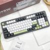 Bàn phím máy tính cơ gaming không dây E-Dra EK398W Black White