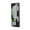 Bàn phím máy tính cơ gaming không dây E-Dra EK398W Black White