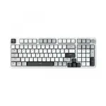 Bàn phím máy tính cơ gaming không dây E-Dra EK398W Gray White