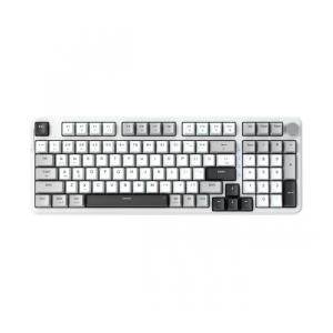 Bàn phím máy tính cơ gaming không dây E-Dra EK398W Gray White