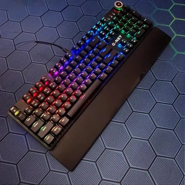 Bàn phím máy tính gaming có dây cơ quang G-Net GK515