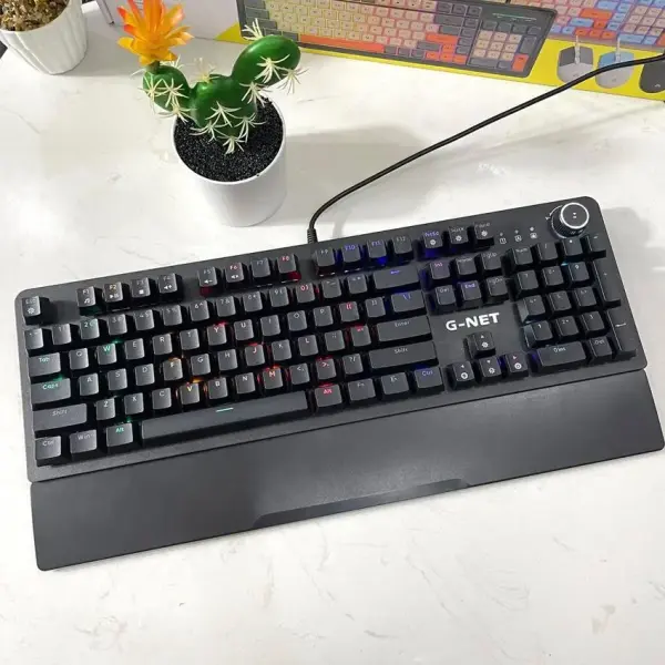 Bàn phím máy tính gaming có dây cơ quang G-Net GK515