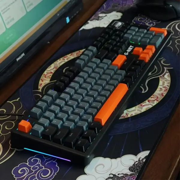 Bàn phím máy tính gaming có dây G-Net GK618S Rapid Trigger