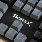 Bàn phím máy tính cơ gaming có dây Sorex SK104 Gray Black
