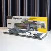 Bàn phím máy tính cơ gaming có dây Sorex SK104 White Gray