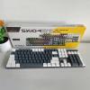 Bàn phím máy tính cơ gaming có dây Sorex SK104 White Gray