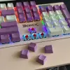 Bàn phím máy tính gaming cơ có dây Sorex SK105 Pink White