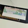 Bàn phím máy tính gaming cơ có dây Sorex SK105 Green White