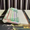 Bàn phím máy tính gaming cơ có dây Sorex SK105 Green White