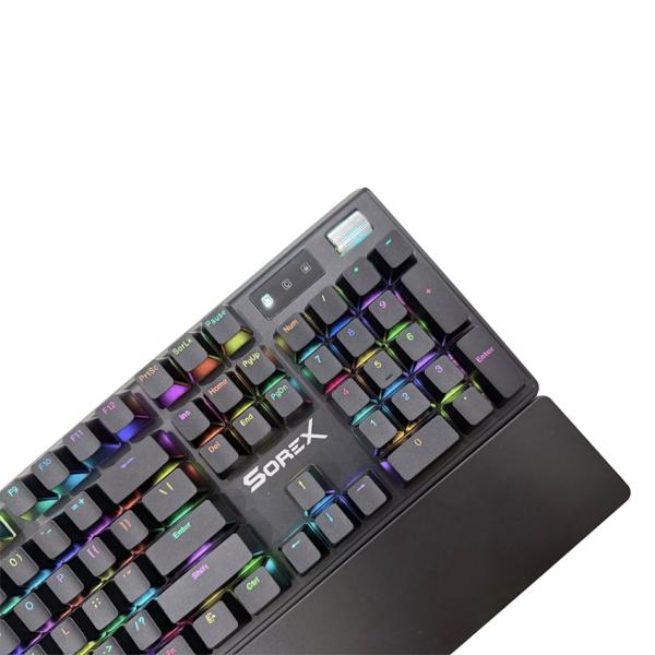 Bàn phím máy tính cơ gaming có dây Sorex SK108 RGB