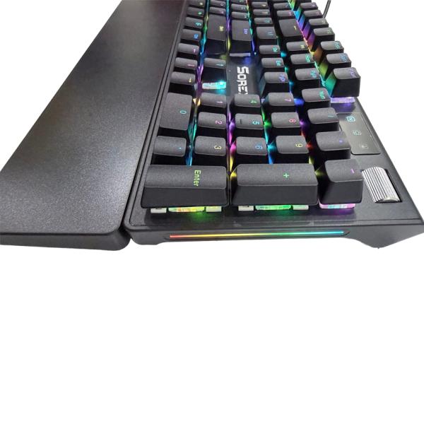 Bàn phím máy tính cơ gaming có dây Sorex SK108 RGB