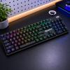 Bàn phím máy tính cơ gaming có dây Sorex SK108 RGB