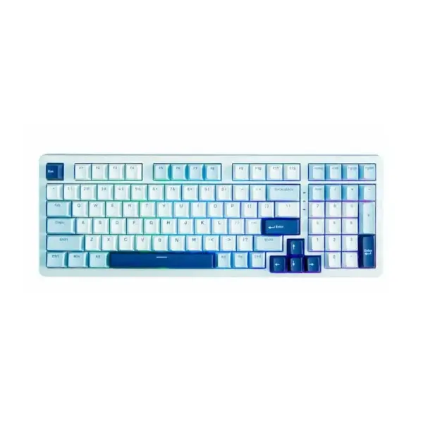 Bàn phím máy tính gaming không dây Sorex SK98W Bishi Blue Rgb 3 mode