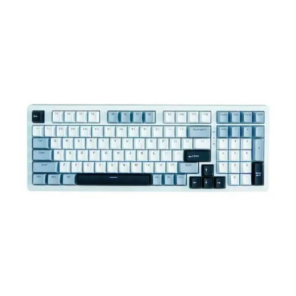 Bàn phím máy tính gaming không dây Sorex SK98W gray black Rgb 3 mode