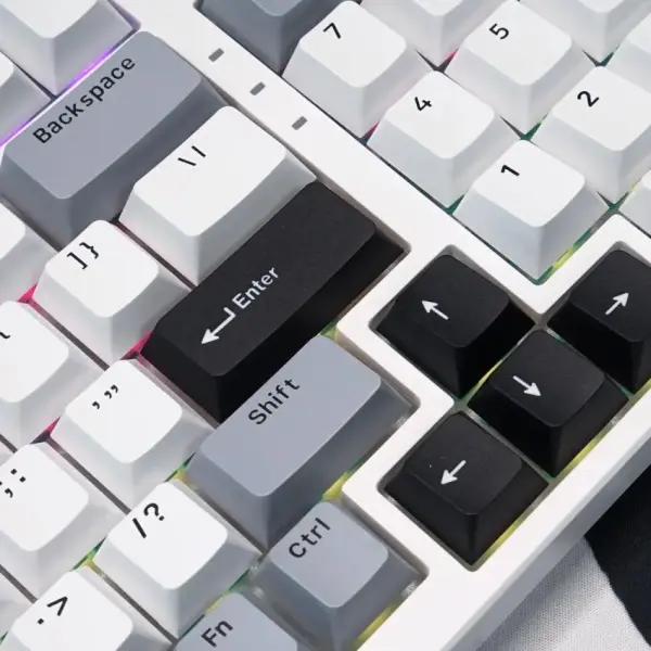 Bàn phím máy tính gaming không dây Sorex SK98W gray black Rgb 3 mode