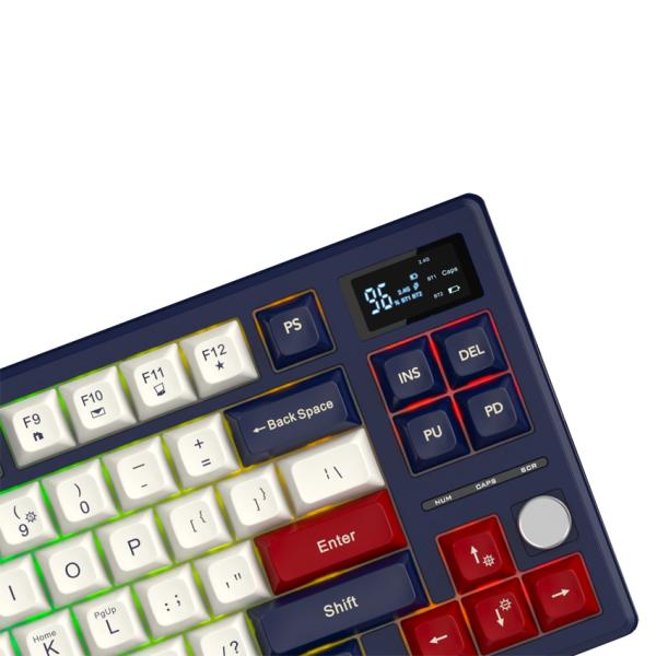 Bàn phím máy tính cơ gaming không dây ThunderBird TGK375WHE